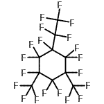CAS 登录号：144898-38-4， 1,1,2,3,3,4,5,5,6-九氟-2-(五氟乙基)-4,6-二(三氟甲基)环己烷