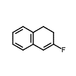 CAS 登录号：144951-47-3， 3-氟-1,2-二氢萘