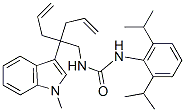 CAS 登录号：145131-31-3， 3-[2,6-二(丙-2-基)苯基]-1-[2-(1-甲基吲哚-3-基)-2-丙-2-烯基戊-4-烯基]脲