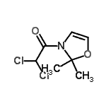 CAS 登录号：145197-22-4， 2,2-二氯-1-(2,2-二甲基-1,3-恶唑-3(2H)-基)乙酮