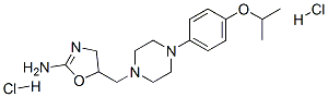 CAS#: 145204-20-2, 5-[[4-(4-Propan-2-Yloxyphenyl)Piperazin-1-Yl]Methyl]-4,5-Dihydro-1,3-Oxazol-2-Amine Dihydrochloride