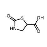 CAS 登录号：145283-66-5， 2-氧代-1,3-噻唑烷-5-羧酸