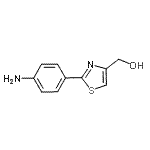 CAS 登录号：145293-21-6， [2-(4-氨基苯基)-1,3-噻唑-4-基]甲醇
