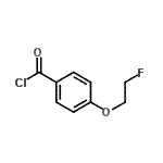 CAS 登录号：145304-36-5， 4-(2-氟乙氧基)苯甲酰氯