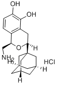 CAS 登录号:145307-34-2, (1R)-3-(1-金刚烷基)-1-(氨基甲基)异色满-5,6-二醇盐酸盐
