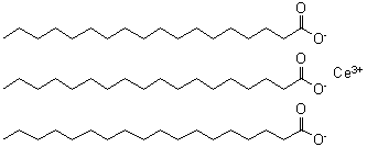 CAS 登录号：14536-00-6， 三硬脂酸铈(3+)
