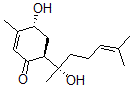 CAS 登录号：145385-64-4， (4R,6S)-4-羟基-6-[(2S)-2-羟基-6-甲基庚-5-烯-2-基]-3-甲基环己-2-烯-1-酮