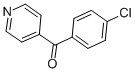 CAS#: 14548-48-2, 4-(4-Chlorobenzoyl)Pyridine