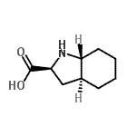 CAS 登录号：145513-93-5， (2S,3aS,7aR)-八氢-1H-吲哚鎓-2-羧酸酯