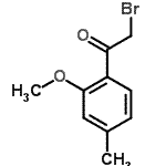 CAS 登录号：145964-98-3， 2-溴-1-(2-甲氧基-4-甲基苯基)乙酮