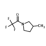 CAS 登录号：14618-34-9， 2,2,2-三氟-1-(3-甲基-1-吡咯烷基)乙酮