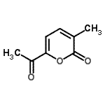 CAS 登录号：146446-11-9， 6-乙酰基-3-甲基-2H-吡喃-2-酮