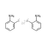 CAS 登录号：14650-81-8， 锌二(2-氨基苯硫醇)