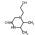 CAS#: 146511-05-9, 4-(2-Hydroxyethyl)-5,6-Dimethyl-2-Piperazinone