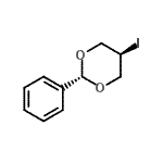 CAS 登录号：146651-25-4， 反式-5-碘-2-苯基-1,3-二恶烷