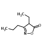 CAS 登录号：14668-70-3， 4-乙基-3-丙基-1,2-恶唑-5(4H)-酮