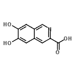 CAS 登录号：146743-95-5， 6,7-二羟基异喹啉e-3-羧酸