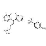 CAS 登录号：14675-77-5， 3-(10,11-二氢-5H-二苯并[a,d][7]轮烯-5-亚基)-N-甲基-1-丙铵4-甲基苯磺酸酯