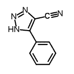CAS 登录号：14677-11-3， 5-苯基-2H-1,2,3-三唑-4-甲腈
