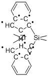 CAS 登录号：146814-57-5， [(二甲基硅烷亚基)二[(1,2,3,3a,7a-H)-1H-茚-1-亚基]]二甲基-锆