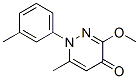 CAS#: 146824-86-4, 3-Methoxy-6-Methyl-1-(3-Methylphenyl)Pyridazin-4-One