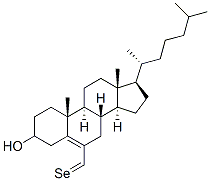 CAS 登录号：146883-72-9， (3S,8S,9S,10R,13R,14S,17R)-10,13-二甲基-17-[(2R)-6-甲基庚烷-2-基]-6-甲基硒基-2,3,4,7,8,9,11,12,14,15,16,17-十二氢-1H-环戊二烯并[a]菲-3-醇