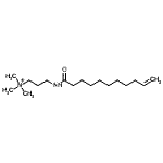 CAS 登录号：146919-78-0， N,N,N-三甲基-3-(10-十一碳烯酰基氨基)-1-丙铵