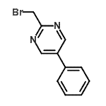 CAS 登录号：146976-19-4， 2-(溴甲基)-5-苯基嘧啶