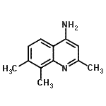 CAS 登录号：147147-70-4， 2,7,8-三甲基-4-喹啉胺