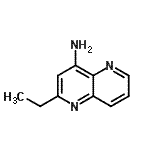 CAS 登录号：147147-85-1， 2-乙基-1,5-萘啶-4-胺