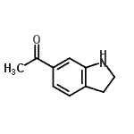 CAS 登录号：147265-76-7， 1-(2,3-二氢-1H-吲哚-6-基)乙酮