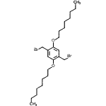 CAS 登录号：147274-72-4， 1,4-二(溴甲基)-2,5-二(辛基氧基)苯
