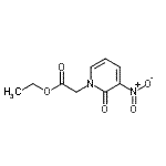 CAS 登录号：147283-76-9， 乙基(3-硝基-2-氧代-1(2H)-吡啶基)乙酸酯