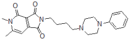 CAS#: 147297-18-5, 5,6-Dimethyl-2-[4-(4-Phenylpiperazin-1-Yl)Butyl]Pyrrolo[3,4-c]Pyridine-1,3,4-Trione
