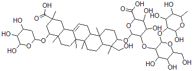 CAS 登录号：147666-62-4， 槐属黄酮甙III