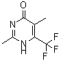 CAS 登录号：147750-19-4， 2,5-二甲基-6-(三氟甲基)-4(1H)-嘧啶酮