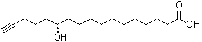 CAS 登录号：148019-74-3， (12S)-12-羟基-16-十七碳炔酸