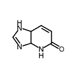 CAS 登录号：148040-12-4， 1,3A,4,7A-四氢-5H-咪唑并[4,5-b]吡啶-5-酮
