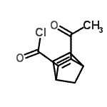 CAS 登录号：148054-41-5， 3-乙酰基双环[2.2.1]庚-2,5-二烯-2-甲酰氯