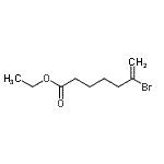 CAS 登录号：148252-43-1， 乙基6-溴-6-庚烯酸酯