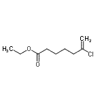 CAS 登录号：148252-46-4， 乙基6-氯-6-庚烯酸酯