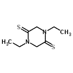 CAS 登录号：148306-25-6， 1,4-二乙基-2,5-哌嗪二硫酮