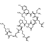 CAS#: 148440-73-7, L-Cysteinyl-L-tyrosyl-L-isoleucyl-L-glutaminyl-L-asparaginyl-L-cysteinyl-L-prolyl-L-arginylglycylglycyl-L-Lysine cyclic (1->6)-disulfide