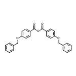 CAS 登录号：1486-49-3， 4-(苄氧基)苯甲酸酐