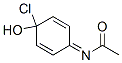 CAS 登录号：148650-35-5， N-(4-氯-4-羟基-2,5-环己二烯-1-亚基)-乙酰胺