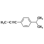 CAS 登录号：148651-48-3， 1-异丙基-4-(1-丙炔-1-基)苯