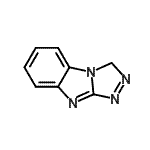 CAS 登录号：1491-04-9， 3H-[1,2,4]三唑并[4,3-a]苯并咪唑
