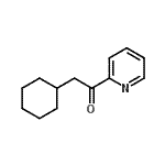 CAS 登录号：149108-75-8， 2-环己基-1-(2-吡啶基)乙酮