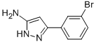 CAS#: 149246-81-1, 5-(3-Bromophenyl)-1H-Pyrazol-3-Amine