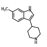 CAS 登录号：149669-45-4， 6-甲基-3-(4-哌啶基)-1H-吲哚